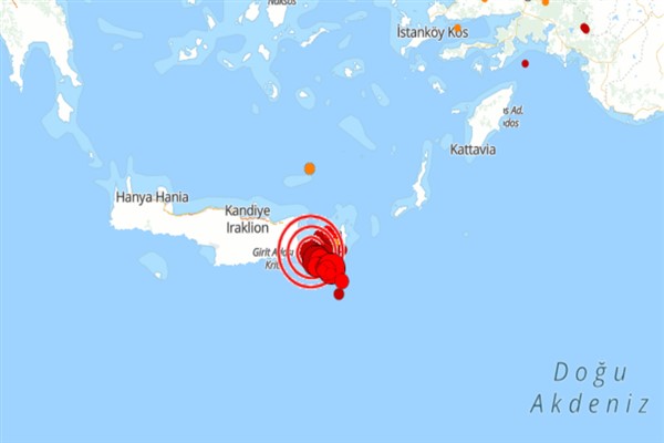 Akdeniz’de deprem