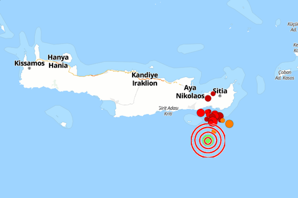 Yunanistan’da deprem
