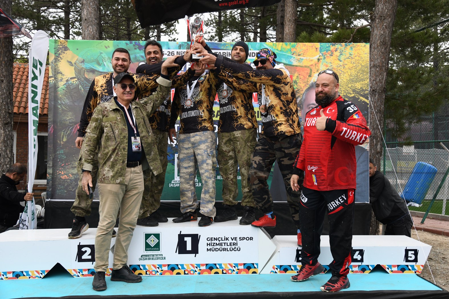 Türkiye Paintball Şampiyonası Osmaniye’de tamamlandı