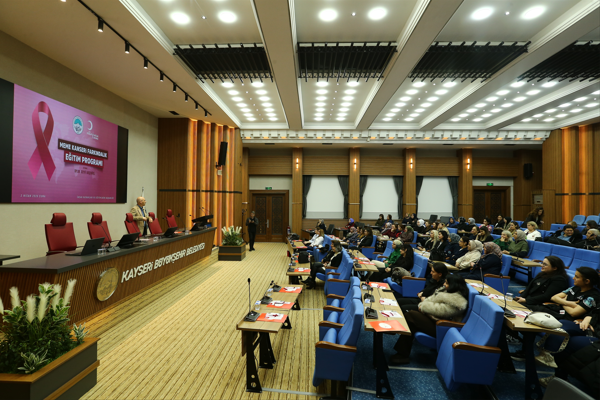 Büyükşehirden “Meme Kanseri” farkındalık eğitimi