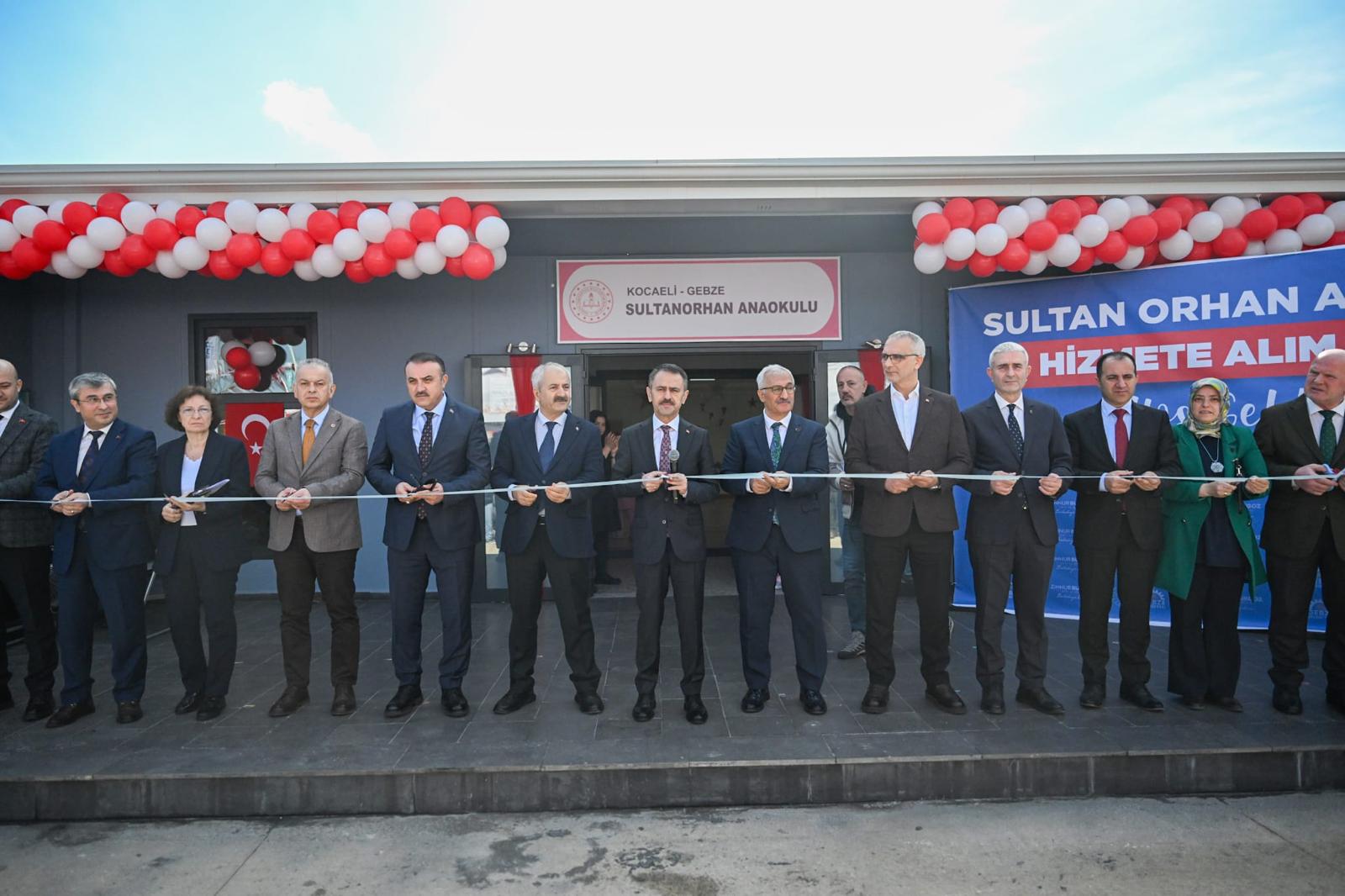Gebze’de Sultanorhan Anaokulu hizmete açıldı