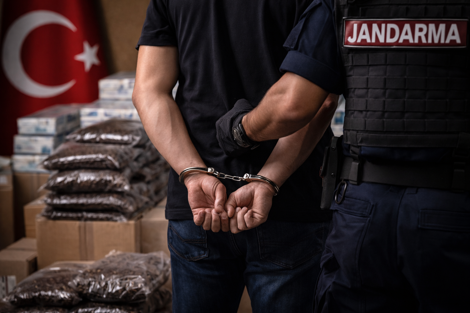 Şanlıurfa’da kaçak tütün ve alkol operasyonu