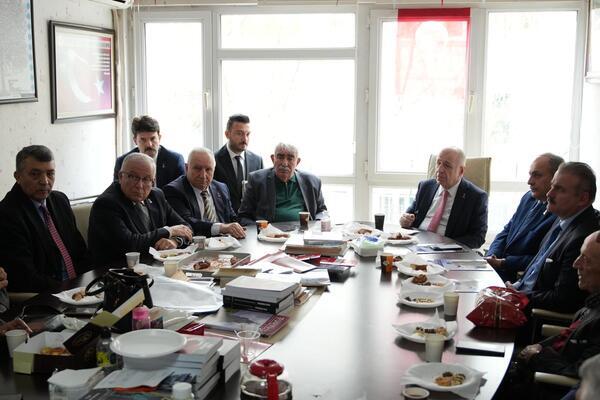 Özdağ’dan Türk Boyları Konfederasyonu’na ziyaret