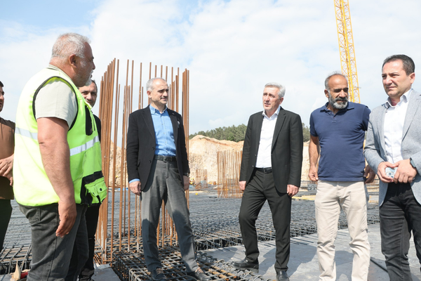 Çayırova Devlet Hastanesi inşaatında çalışmalar sürüyor