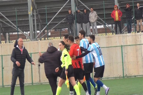 Edirne 2. Amatör Lig’de hakeme saldırı: Maç tatil edildi