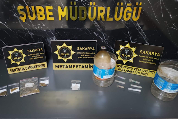 Sakarya’da uyuşturucu operasyonu: 17 şüpheli yakalandı