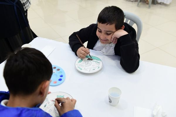 Kestel’de çocuklar ekrandan uzaklaşıp sanatla buluşuyor