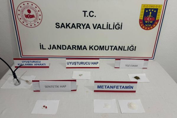 Sakarya’da uyuşturucu operasyonu