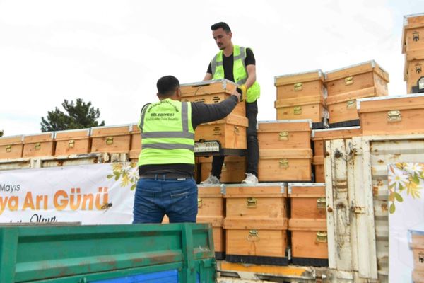 Ankara Büyükşehir Belediyesi’nden 5 bin arı kovanı desteği