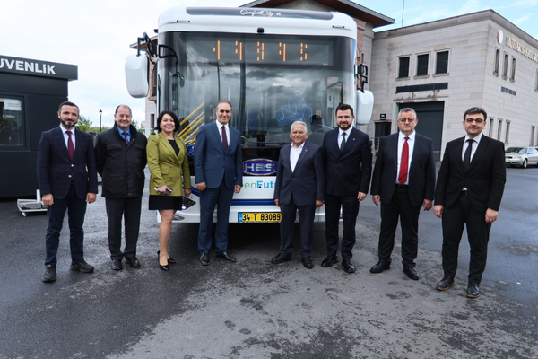 Kayseri’de elektrikli otobüs için test sürüşü yapıldı
