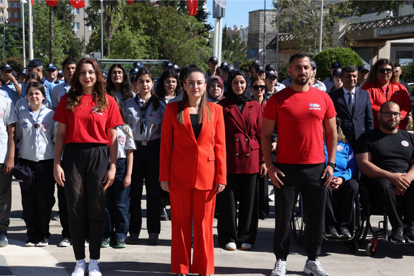 Antalya’da 19 Mayıs çelenk töreni düzenlendi