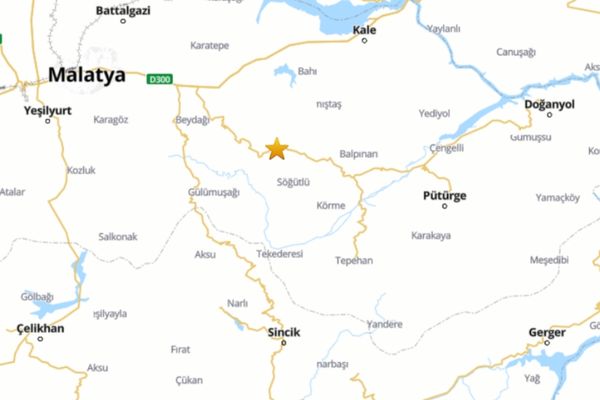 Malatya’da deprem