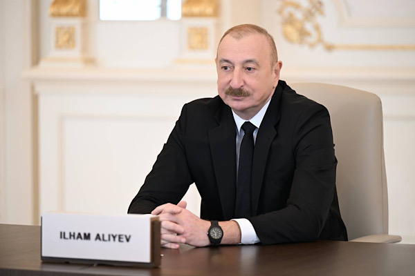 Aliyev, Avrupa Siyasi Topluluğu’nun 8. Zirvesi’ne video bağlantısıyla katıldı