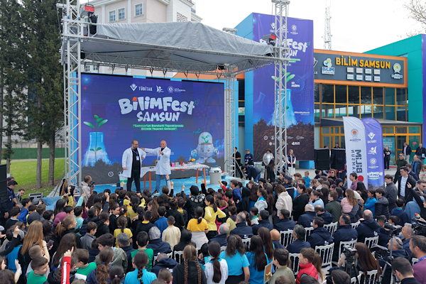 BİLİMFEST Samsun’da gerçekleştirildi