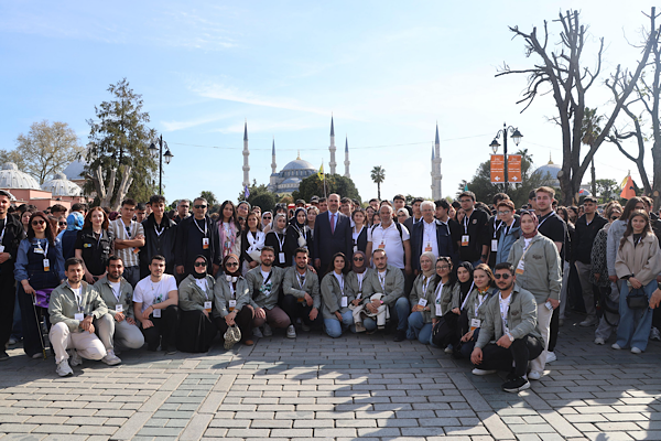 Konya’dan 25 bini aşkın öğrenci “Genç Seyyah” projesiyle İstanbul’u gezdi