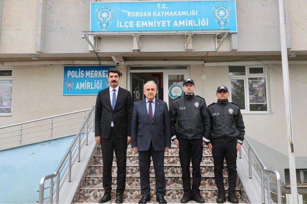 Vali Muammer Erol, Korgan ve Kumru ilçelerini ziyaret etti