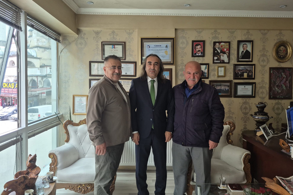 Gelecek Partisi İl Başkanı Aydoğmuş’a ziyaret
