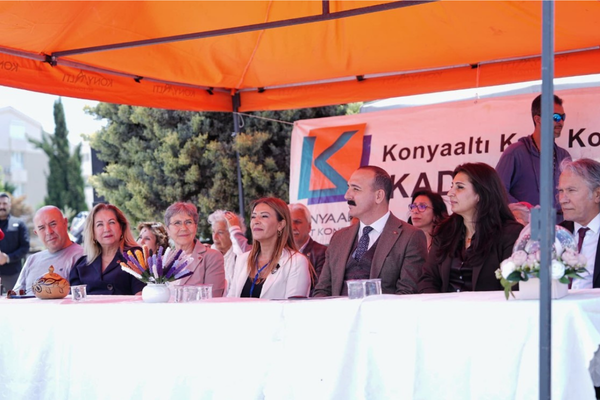 Konyaaltı’nda kadın emeği Dostluk Parkı’nda buluştu