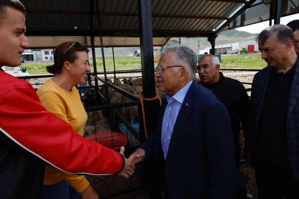Büyükkılıç Yeşilhisar’da incelemelerde bulundu