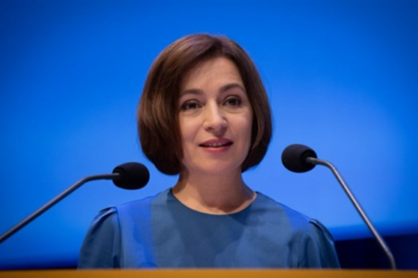 Sandu: Bugün Avrupa Liyakat Nişanı’nı almaktan onur duyuyorum