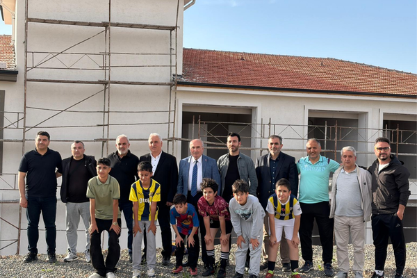 Malatya’da Yeşiltepe Amatör Spor Evi Tesisinde çalışmalar sürüyor