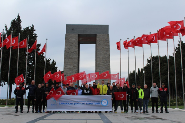 Beylikdüzü’nden Çanakkale’ye bisiklet yolculuğu
