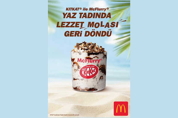 McDonald’s Türkiye, KITKAT ailesini ıced latte ile genişletti