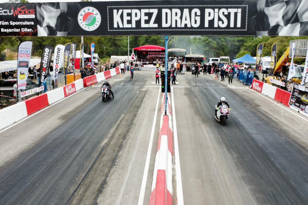 Kepez’de Motodrag Şampiyonası heyecanı başladı