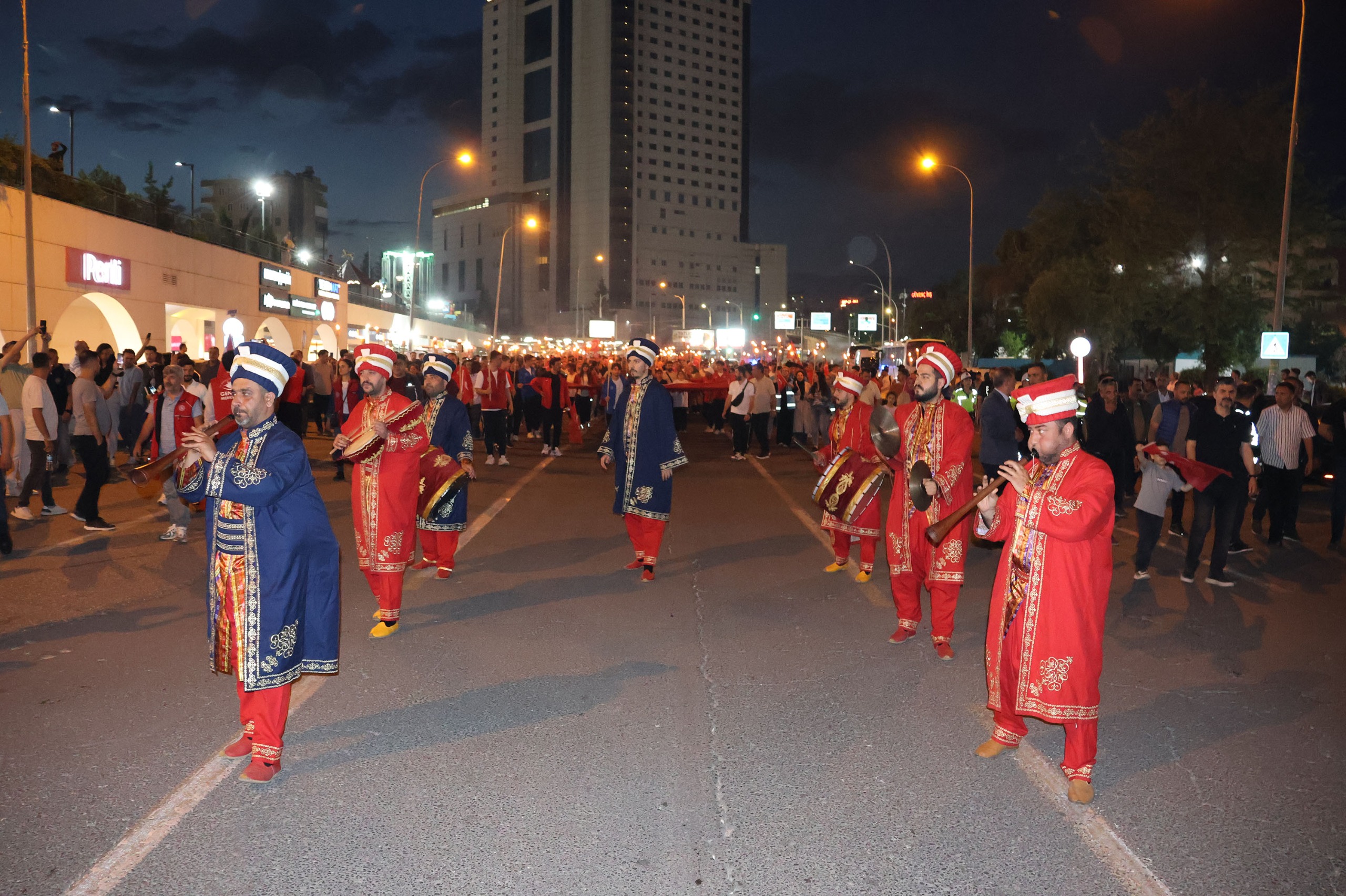 Şanlıurfa’da 19 Mayıs Bayramı mehteranla kutlandı