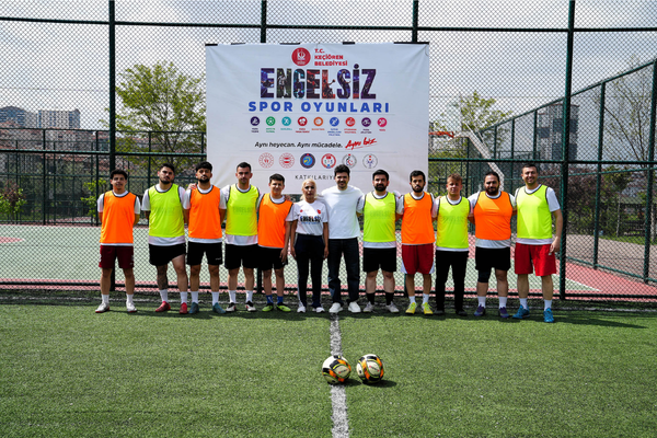 Engelsiz spor oyunlarında özel sporcular sahada buluştu
