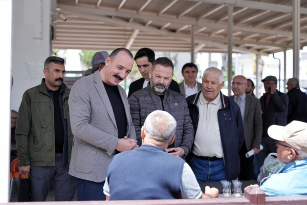 Başkan Kotan, vatandaşlarla bir araya geldi