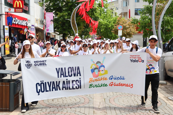 Yalova’da çölyak farkındalığı için renkli etkinlik