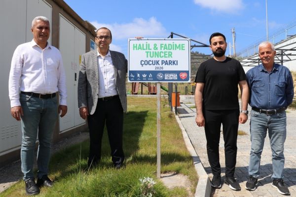Beyobası Mahallesi’nin ilk çocuk parkı hizmete açıldı