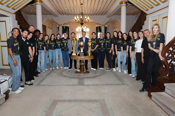 Bursa Büyükşehir Belediyespor, Başkan Vekili Biba’yı ziyaret etti