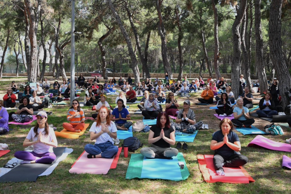 Başkan Kotan, Hıdırellez yogasında vatandaşlarla buluştu