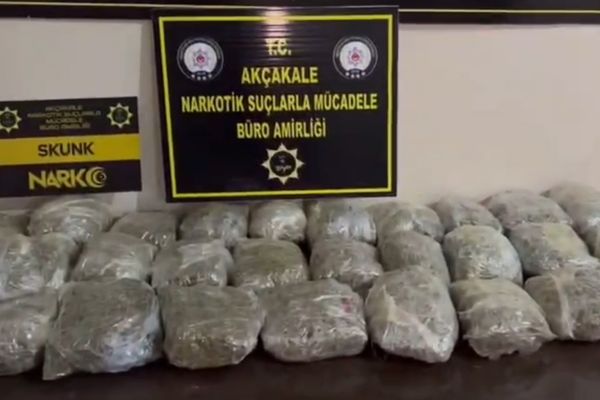 Şanlıurfa’da uyuşturucu operasyonu