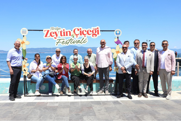 Mudanya’da 2. Tirilye Zeytin Çiçeği Festivali başladı