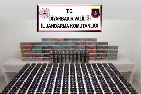 Diyarbakır’da kaçakçılık operasyonlarında binlerce ürün ele geçirildi
