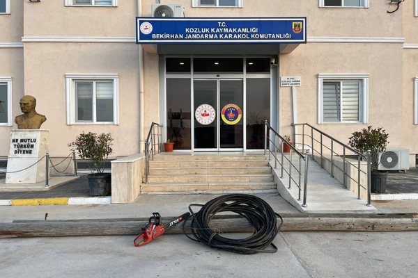 Batman İl Jandarma Komutanlığı: Kablo hırsızları suçüstü yakalandı