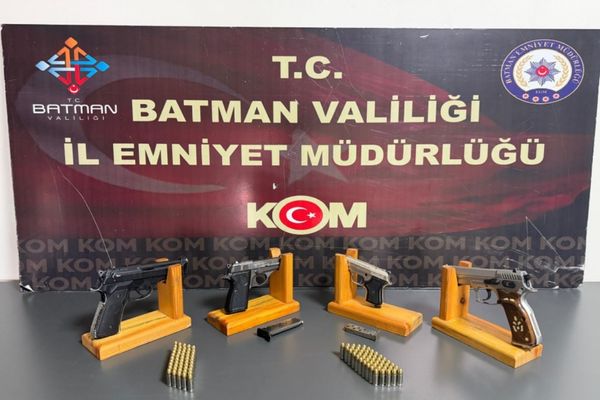 Batman’da yerel organize suç örgütüne operasyon