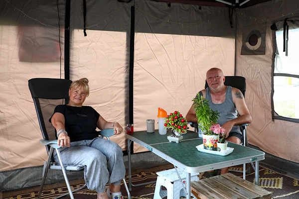 Konyaaltı Karavan Park’ta bayram öncesi yoğunluk yaşanıyor
