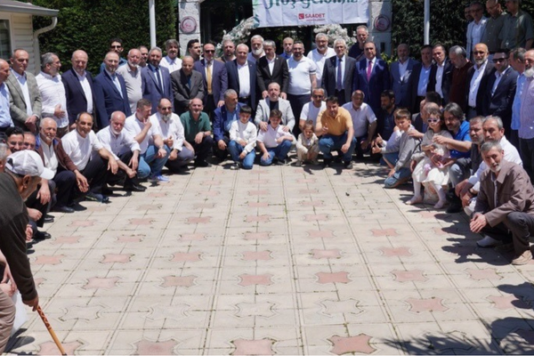 Saadet Partisi Bursa Teşkilatı bayramlaşma programında bir araya geldi