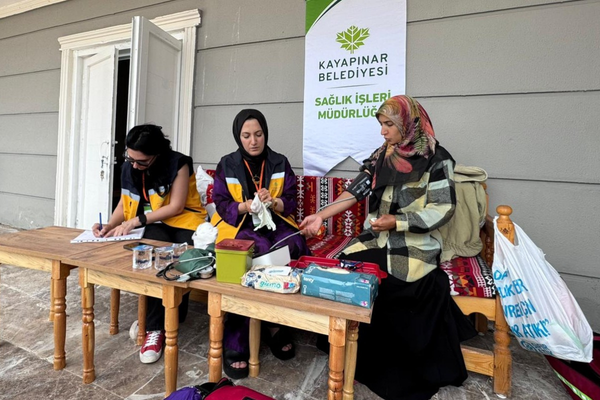Kayapınar’da kadın buluşması ve sağlık taraması gerçekleştirildi