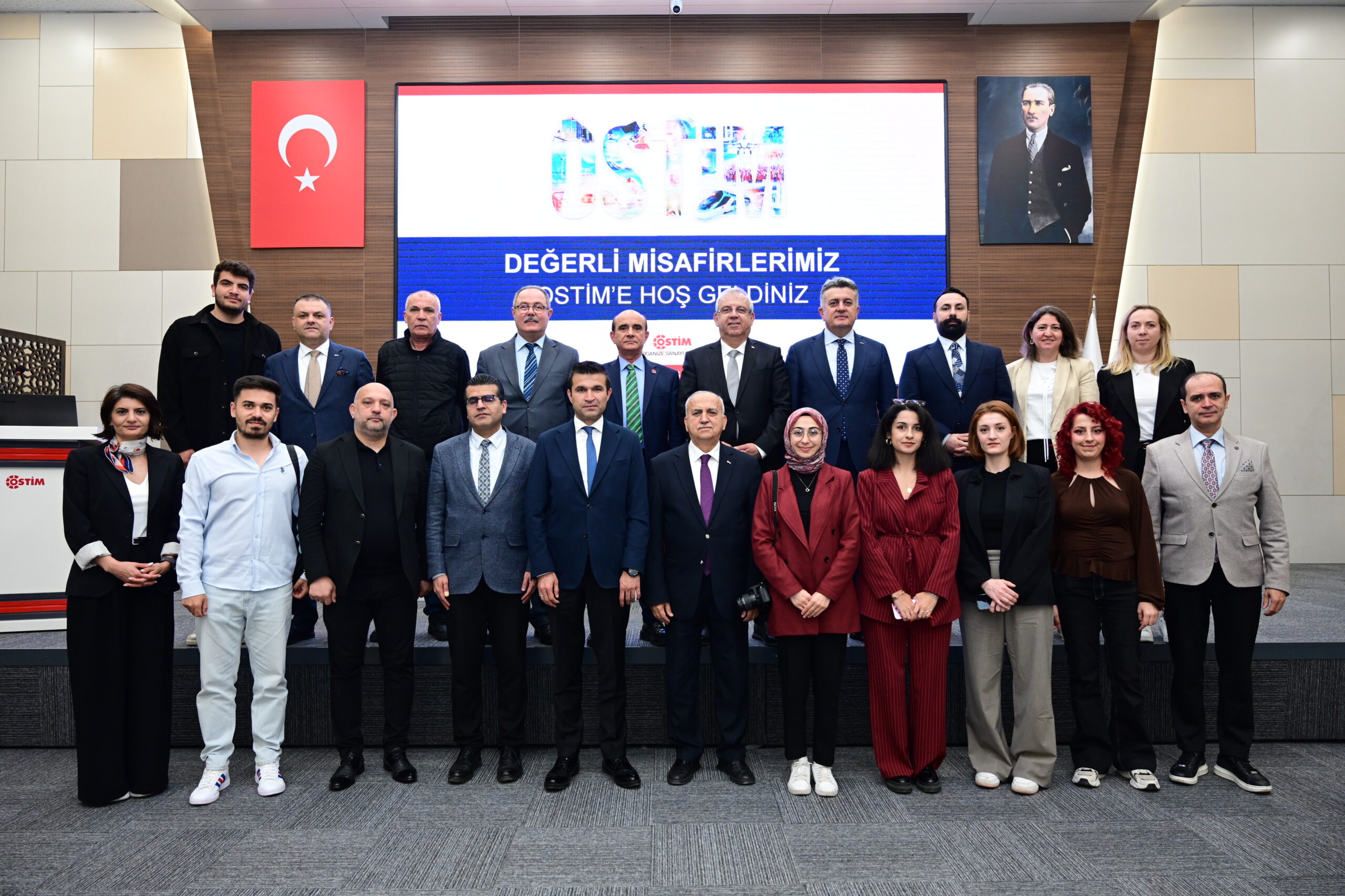 Ankara Medyası OSTİM OSB Ekosistemini Yerinde Deneyimledi