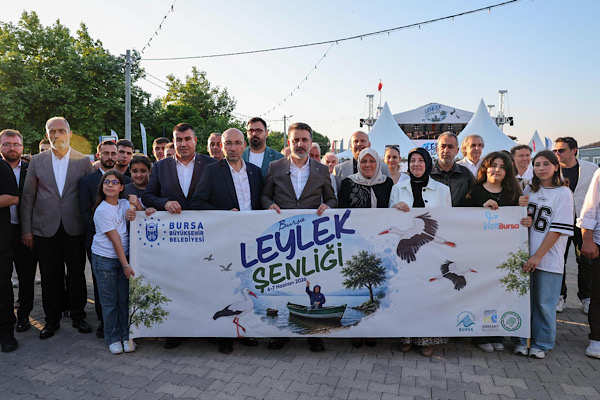Bursa Leylek Şenliği, kortejle başladı