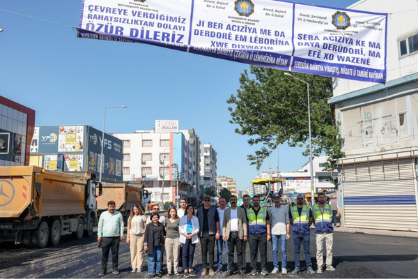 Diyarbakır’da 2026 asfalt sezonu Bağlar’da başladı