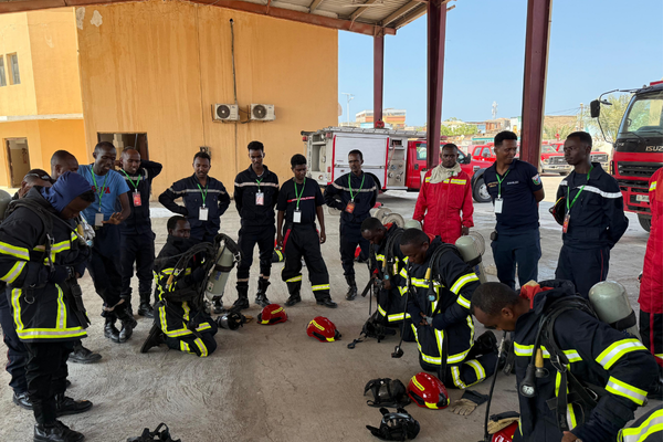 Konya İtfaiyesi Cibuti’de İleri Seviye Eğitim Programı düzenledi