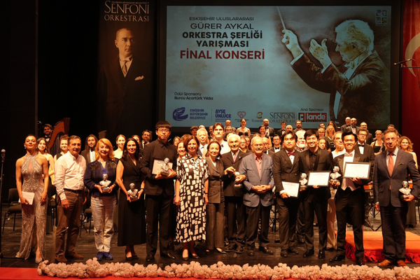 Eskişehir’de  Uluslararası Orkestra Şefliği Yarışması sona erdi