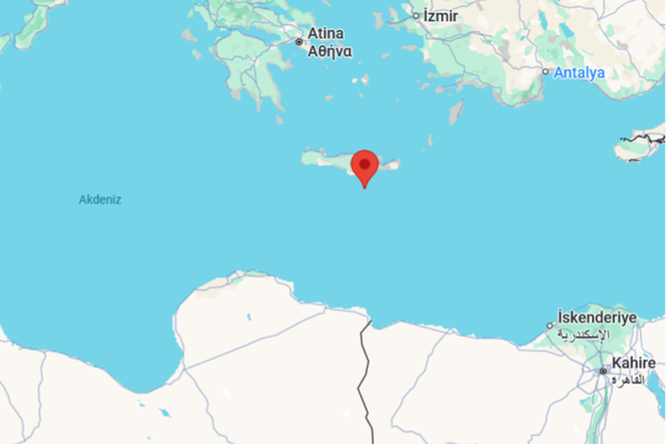 Akdeniz’de deprem