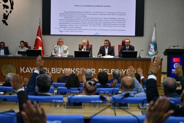 Büyükkılıç: Büyükşehir Meclisi’nde 94 gündem maddesi karara bağlandı